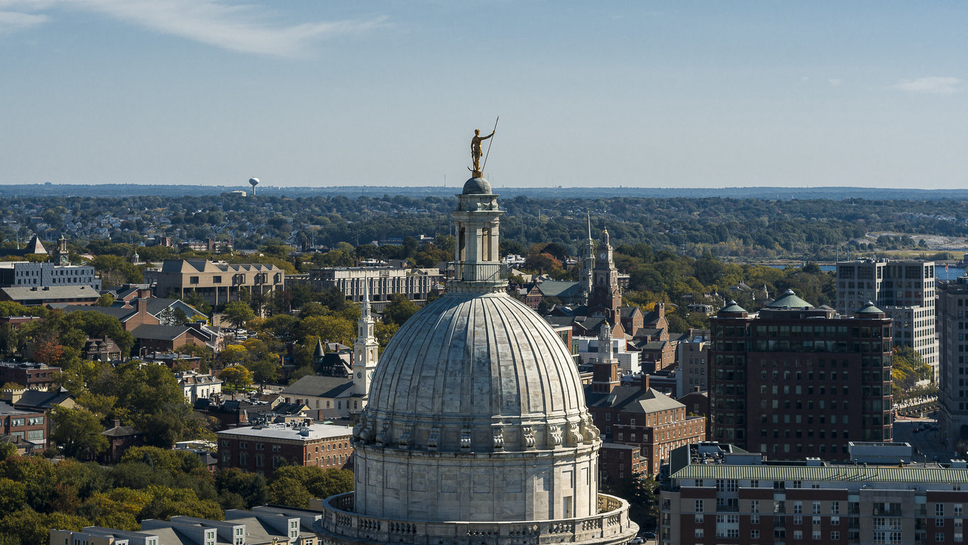 Panoramic Image of Providence, RI